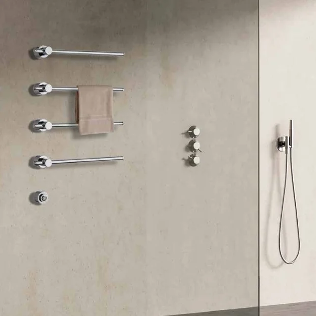 Полотенцесушитель электрический Margarolli Sole 622 600х360 (4moduli), BRONZO with box (622 BR) - Фото 2